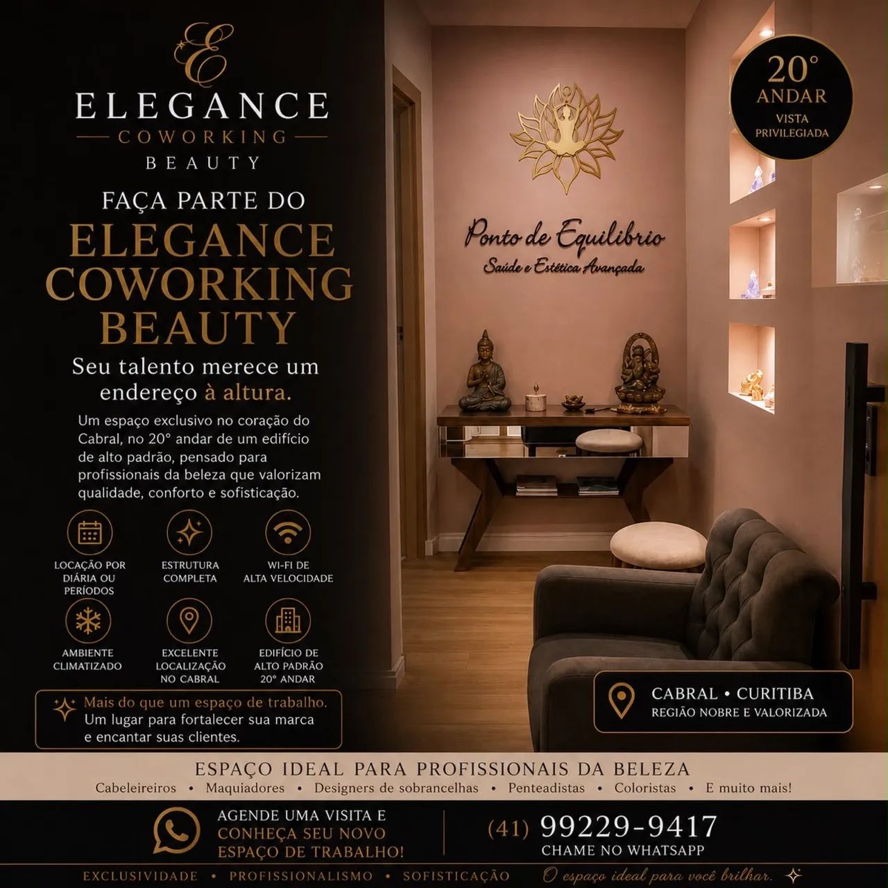 Alugo/Arrendo Studio para cabeleireiros no Cabral
