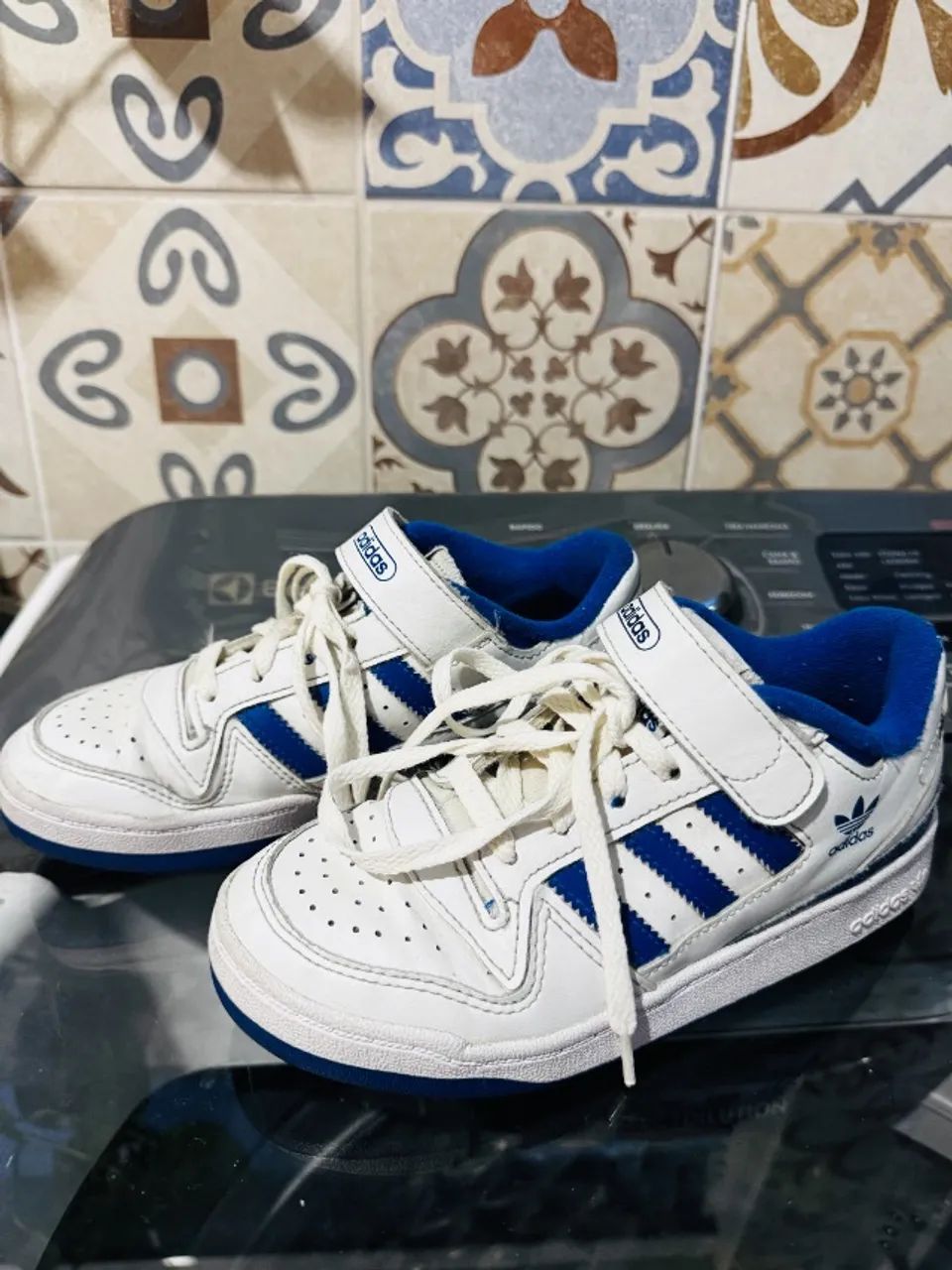 Tênis infantil adidas forum low 31