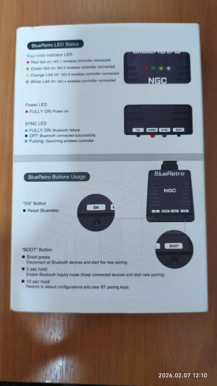 Blue Retro GameCube (Novo) - Foto 2
