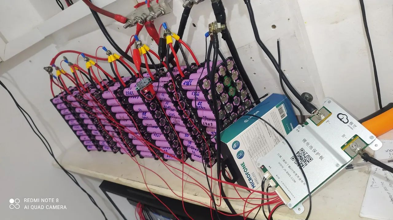 Bateria de lítio 24 volts 7S e 77 Amperes  - Foto 2