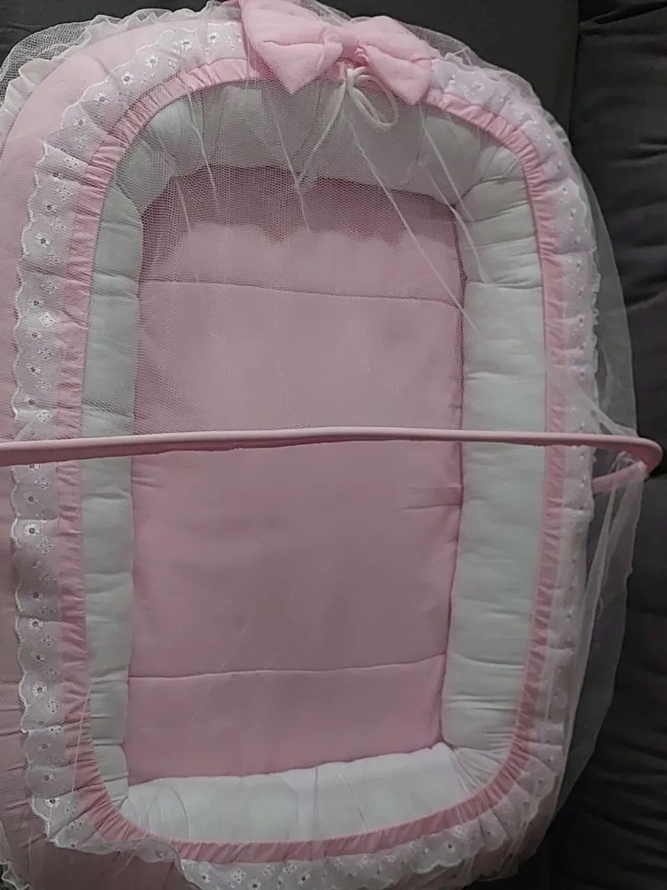 Ninho redutor rosa para bebê