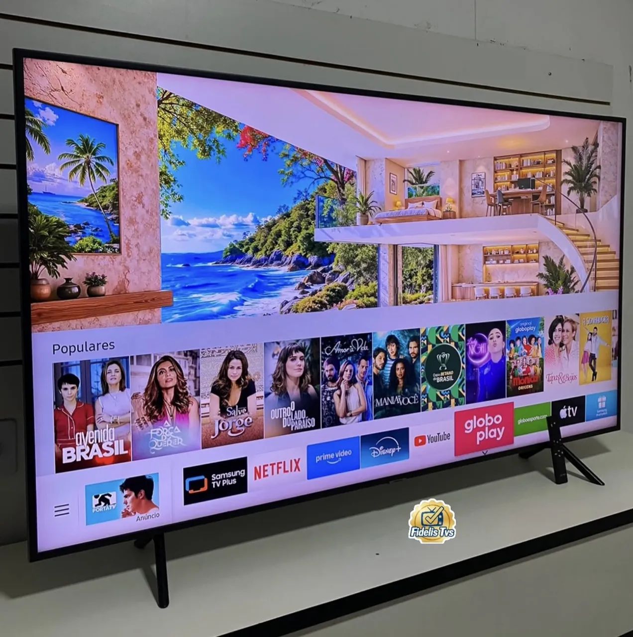 Smart tv Samsung 50 polegadas 4k, semi nova  - Foto 2