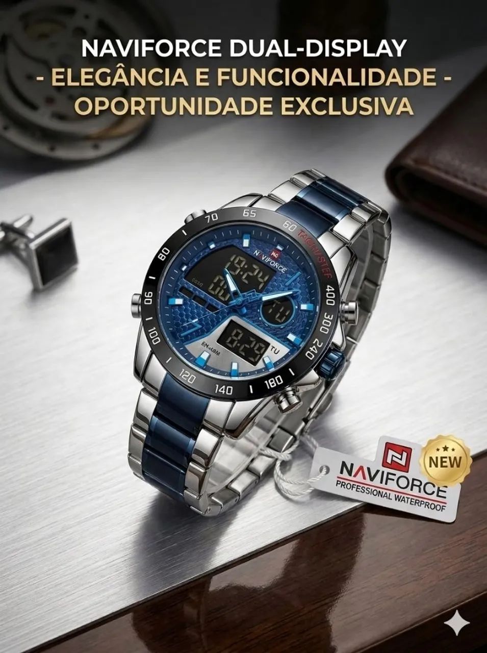Relógio original Naviforce - Foto 4