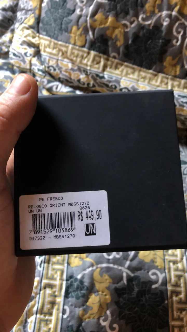 Relógio Oriente prata 400$ 1semana de uso  - Foto 4