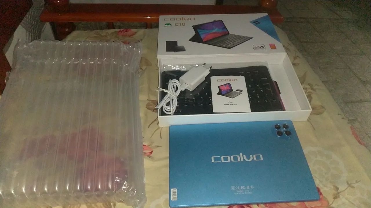 Tablet Coolvo C10 tela 10:1 Android 15