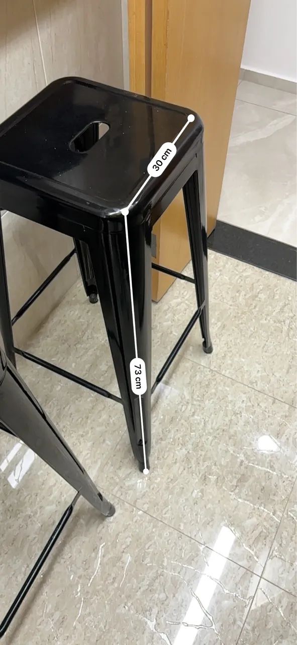 2 Banquetas em alumínio  - Foto 3