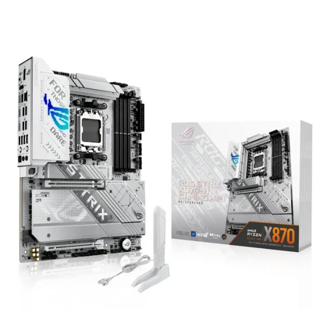 Placa-Mãe Asus ROG Strix X870-A WiFi - Nova, com Garantia