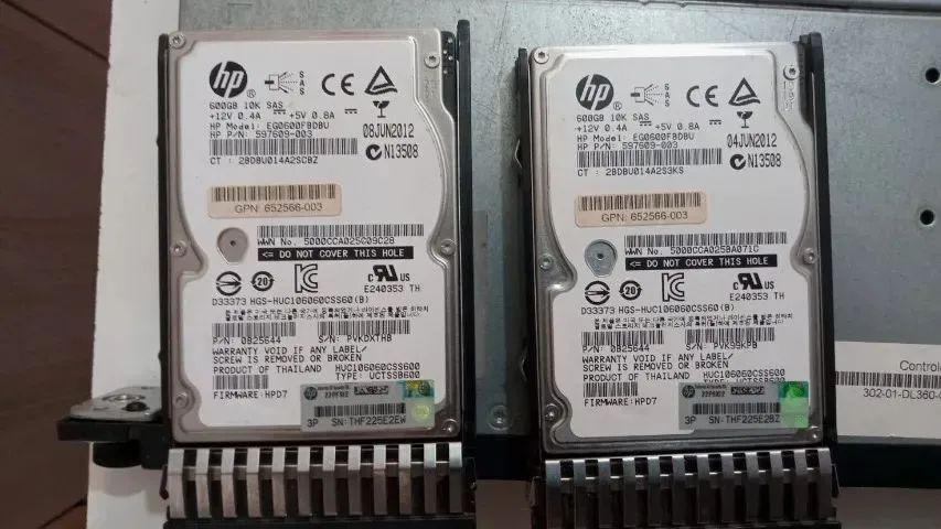 Servidor HP DL360 G7 2x Xeon 12/24 64GB ram - Foto 2
