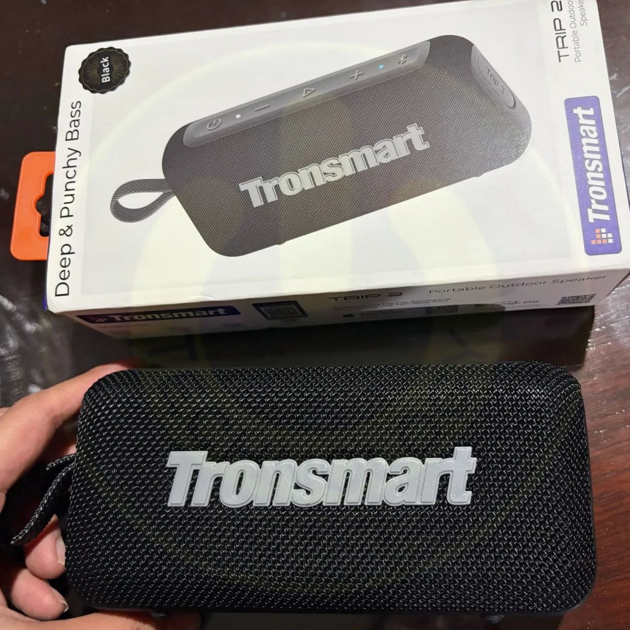 Caixas de Som Tronsmart Trip 2-Som Potente 10w A PROVA DÁGUA IPX7 - Foto 3
