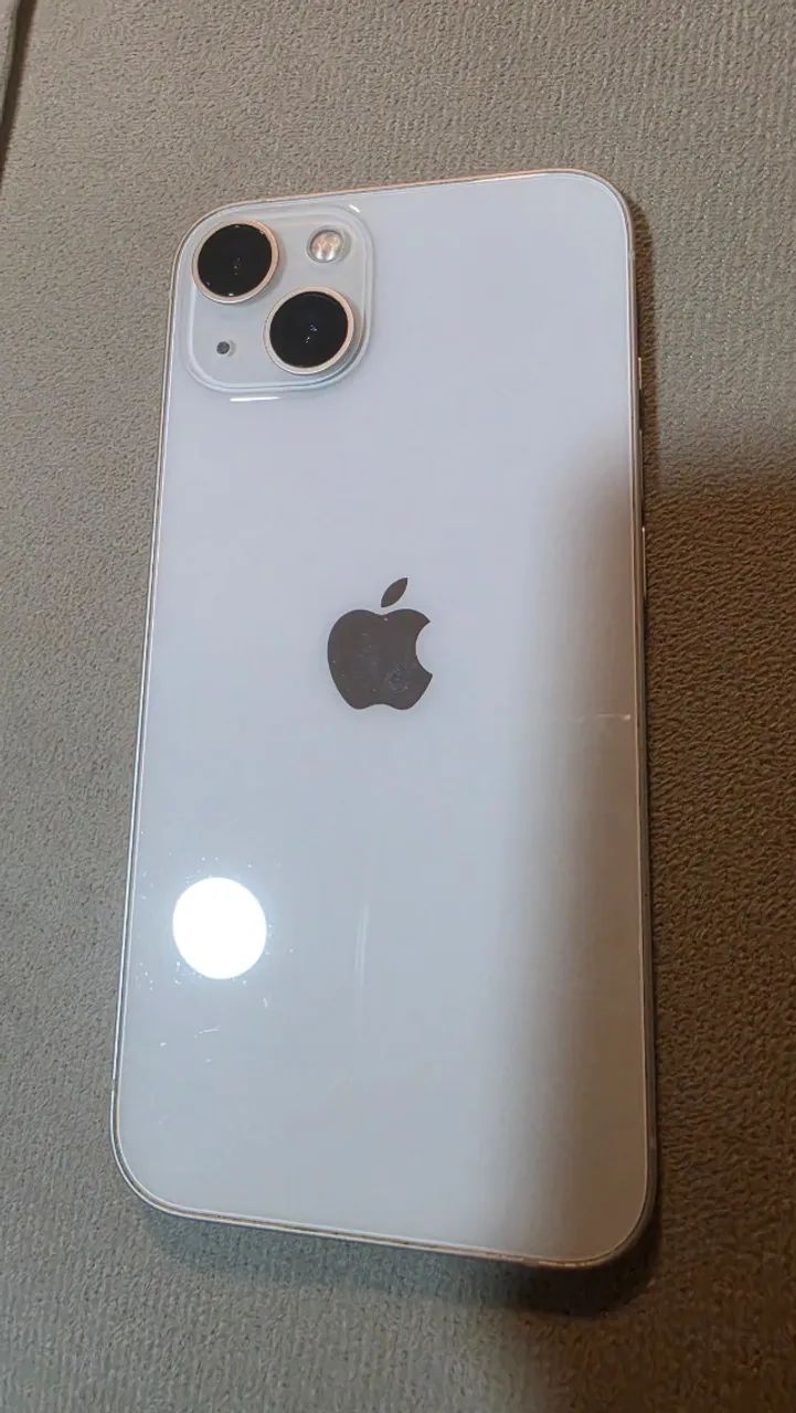 iPhone 13 Branco 128gb Impecável Caixa e Nota - Foto 2