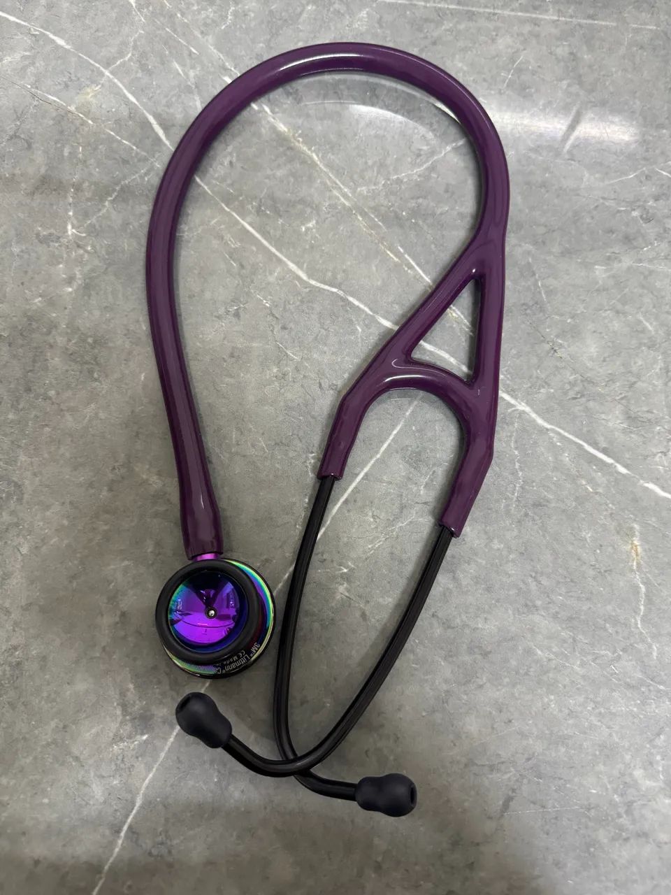 Estetoscópio Littmann Cardiology IV Roxo  - Foto 3