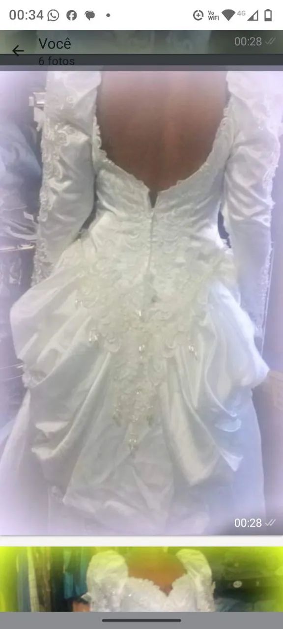 Vestido de Noiva - Liquidação  - Foto 2