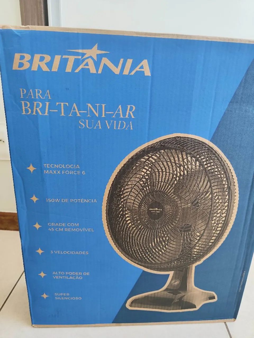 Ventilador Britânia 45 cm - Foto 3