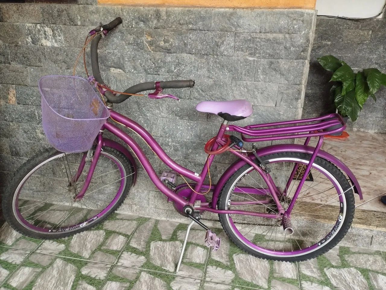 Bicicleta feminina Roxa  - Foto 2