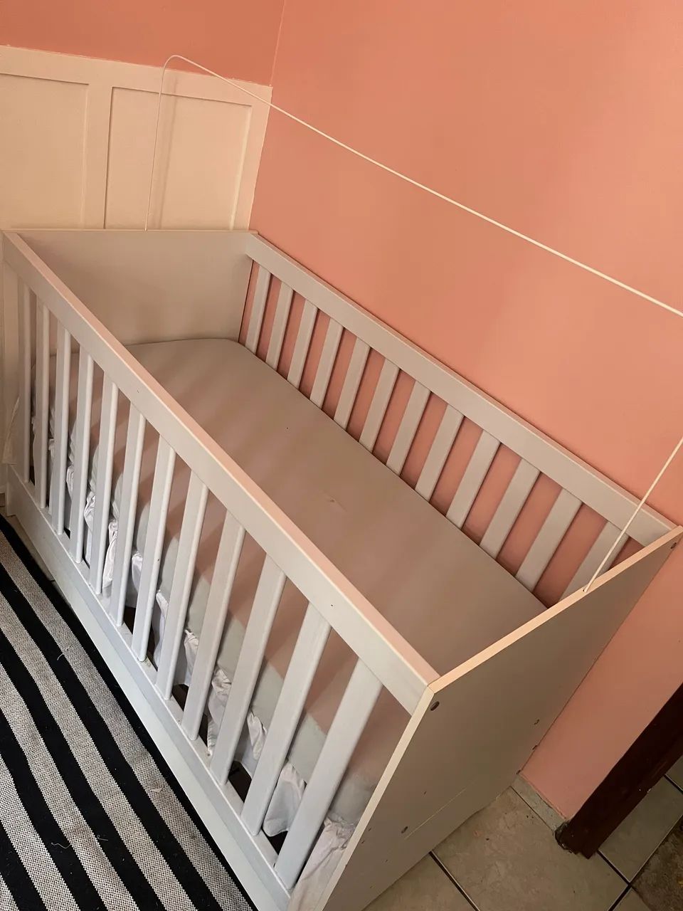Berço Branco com colchão  - Foto 2