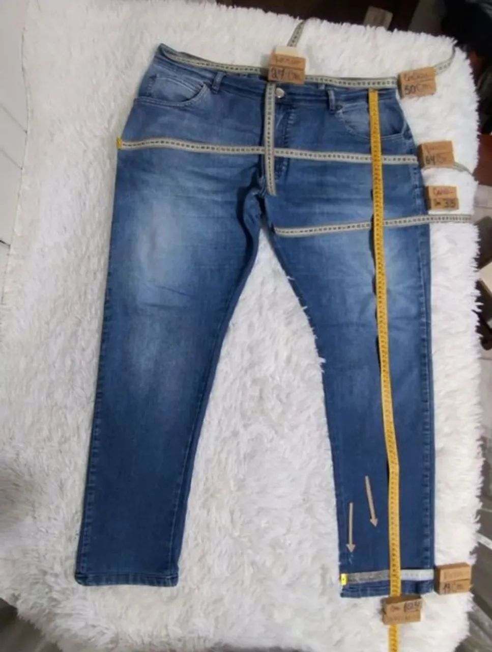 Calça Wrangler Masculina Plus Size GG - Foto 4