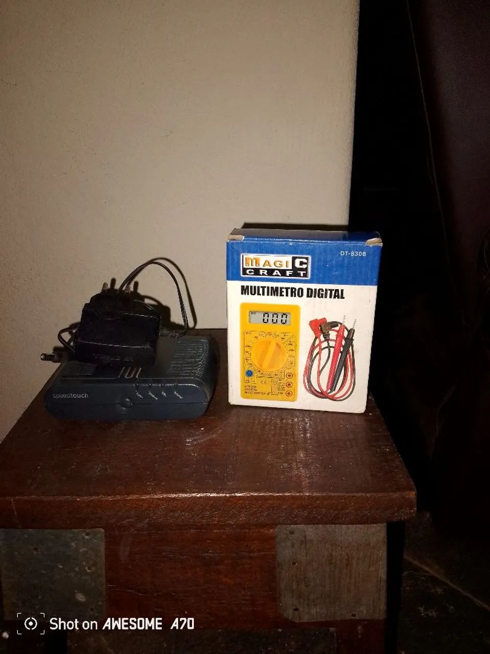 Vendo roteador barato e multímetro usado - Foto 2