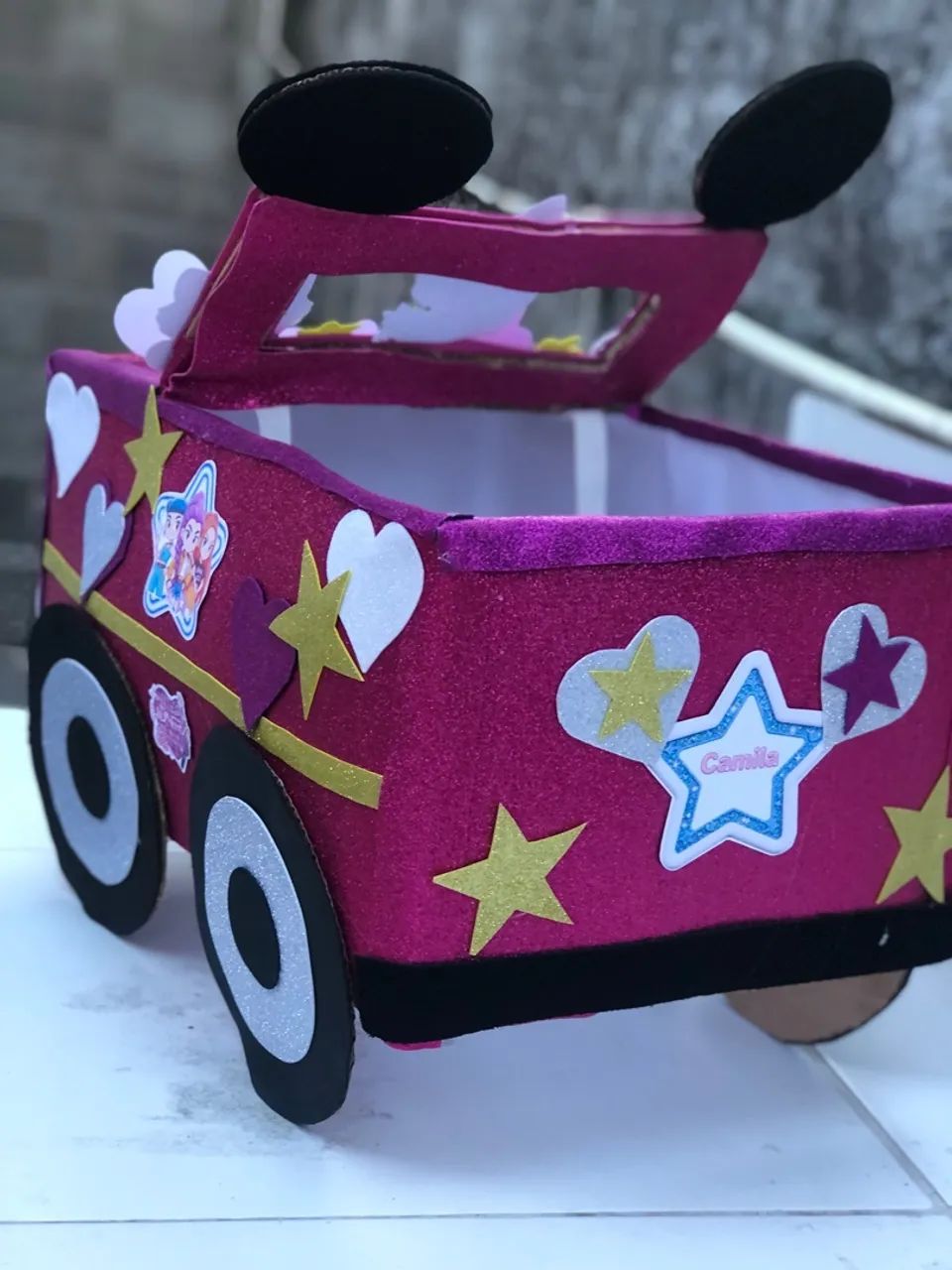 Carro de papelão  - Foto 3
