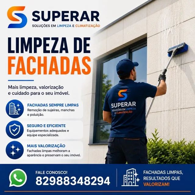 Limpeza e Revitalização de Fachadas | Residencial e Comercial | Maceió e Região