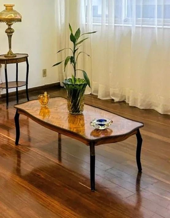 MESA DE CENTRO RETANGULAR  ESTILO LUIZ XV - Foto 2