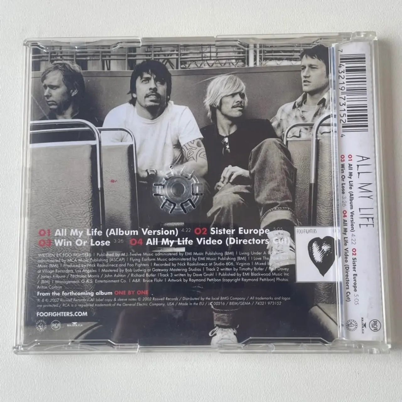 Foo Fighters All My Life Cd Single Importado Inglaterra UK - Foto 3