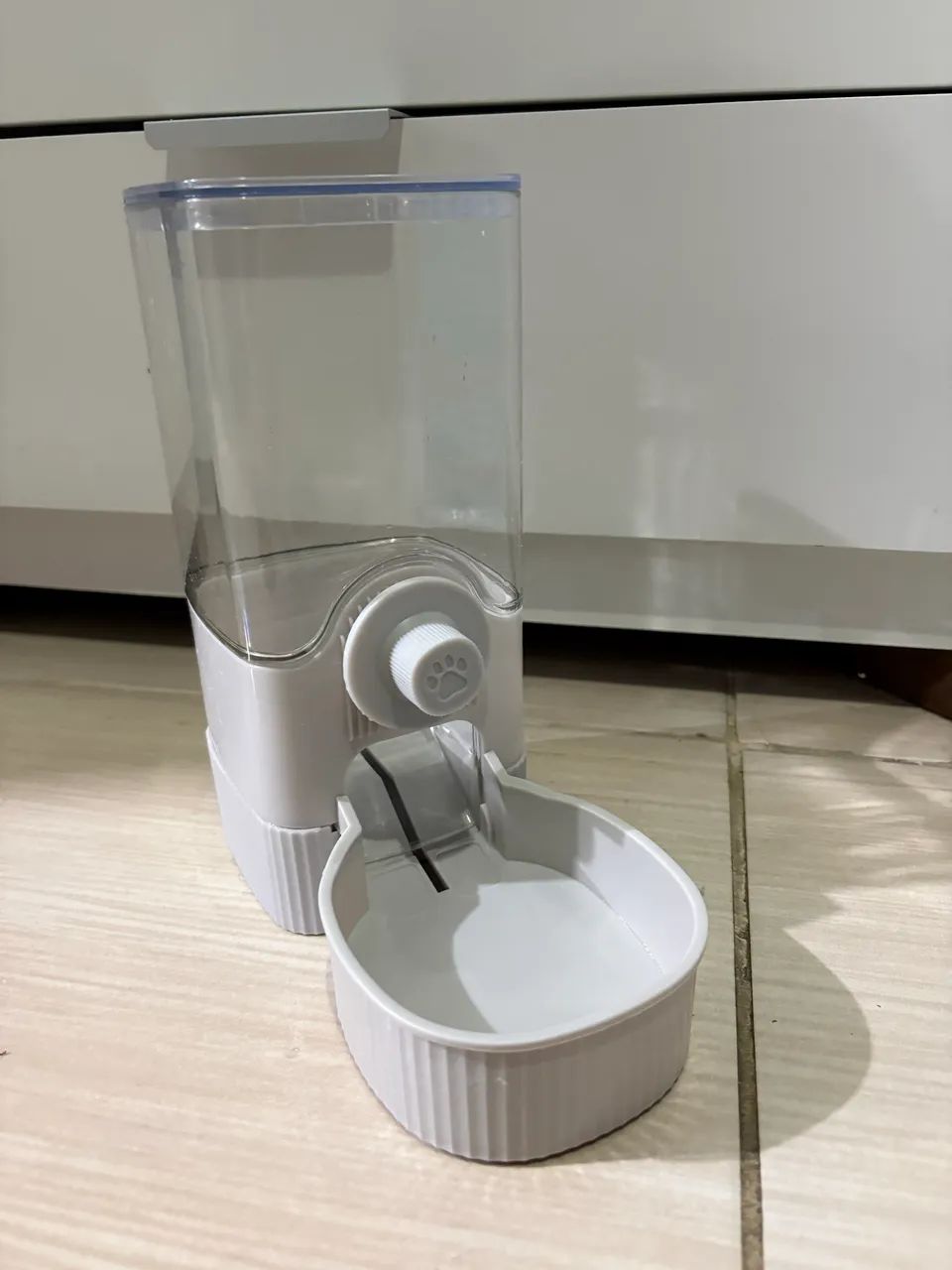 Alimentador automático 1,2L para gaiolas - cães, gatos, coelhos e outros pets