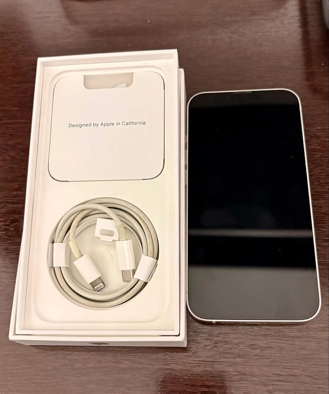 Vendo iPhone 13 256gb branco - Foto 2