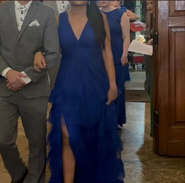 Vestido Festa Azul - Foto 4