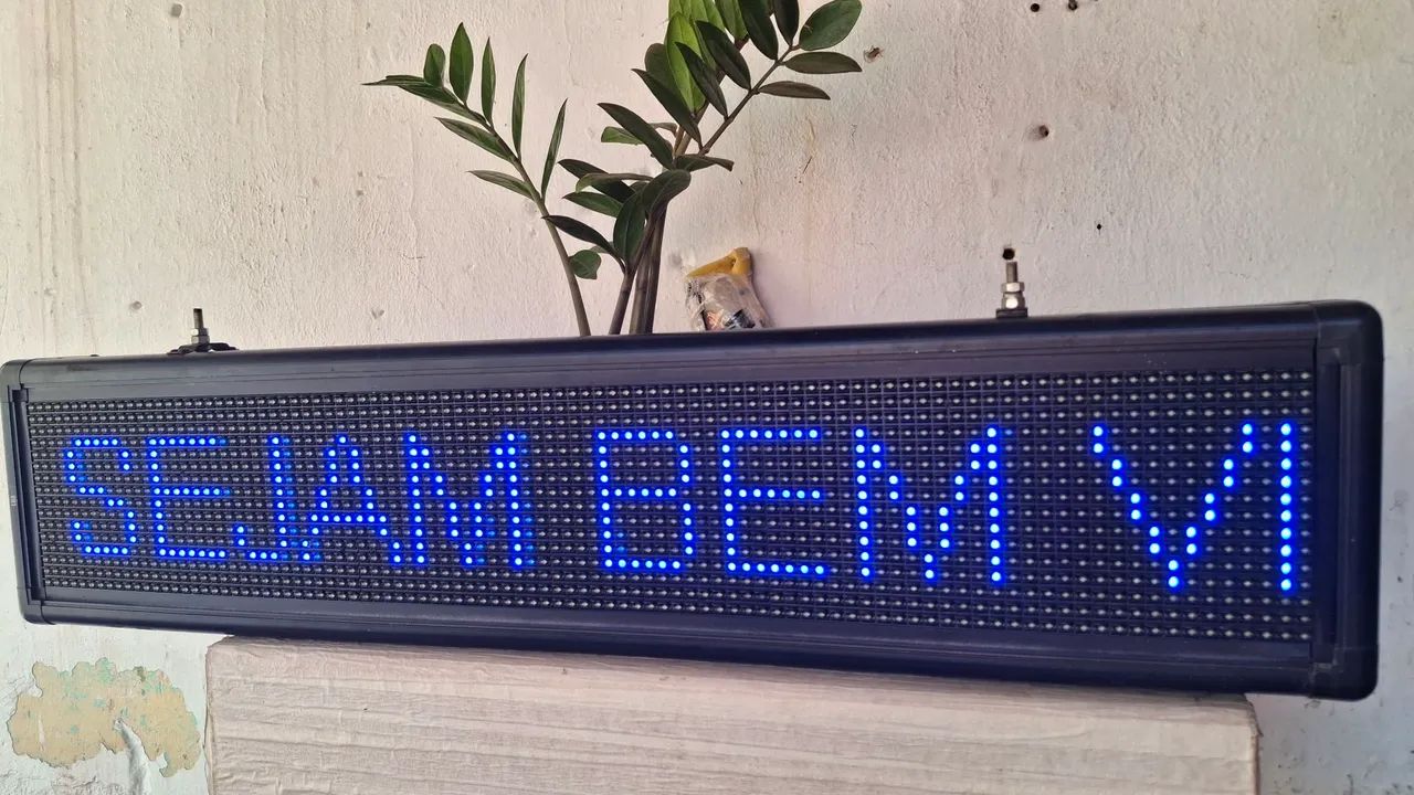 Letreiro led 