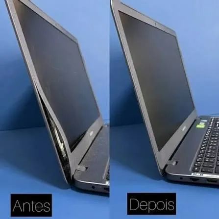 Reparo de carcaça e dobradiças de Notebook - Foto 2