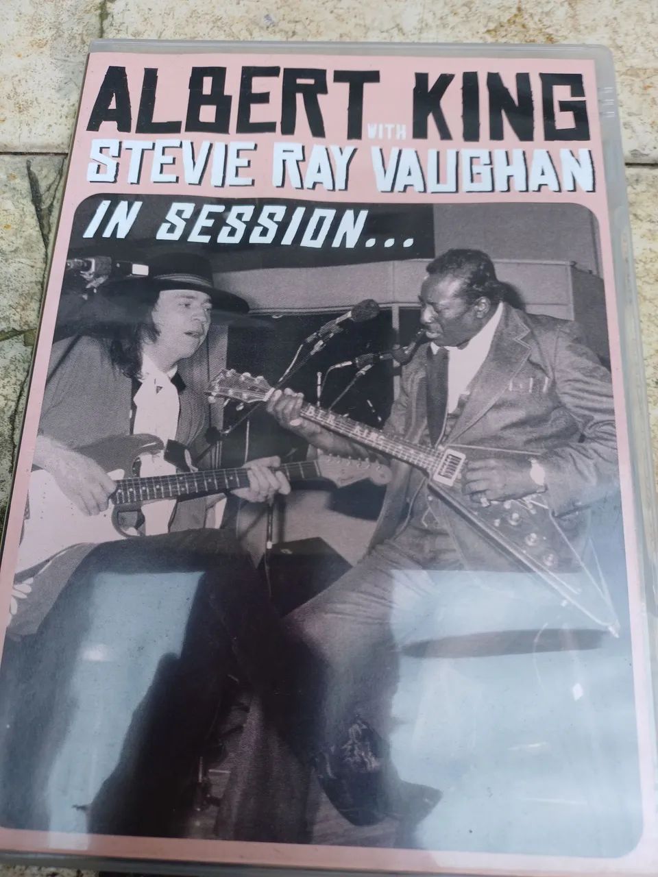 DVD Albert King with Stevie Ray Vaughan In Session...