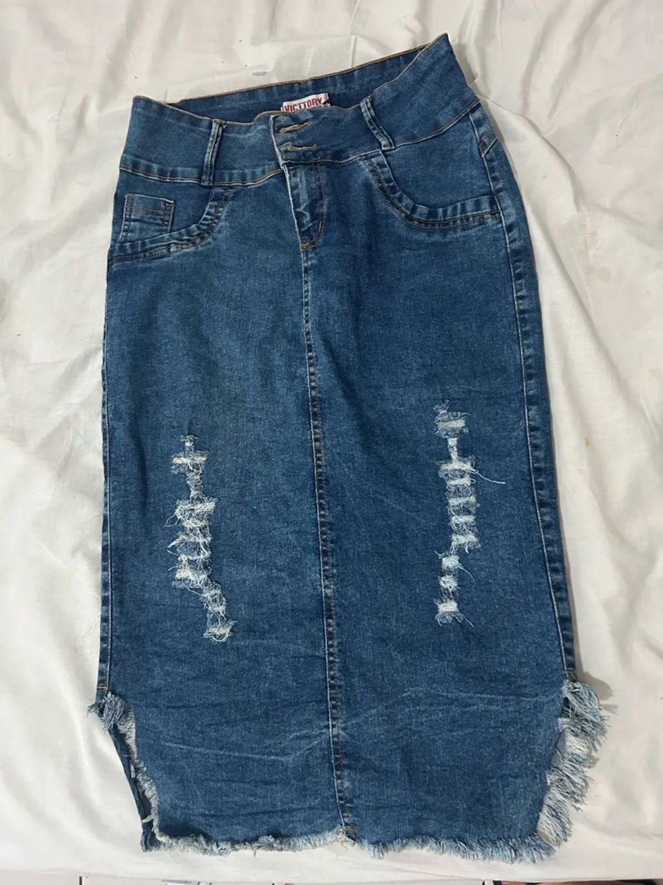 Saia jeans