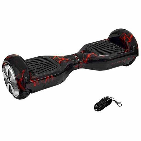 Scooter elétrico Audisat Samart weel TP- 025 6.5 Bluetooth/ Speaker/ Bolsa- Vermelho/preto