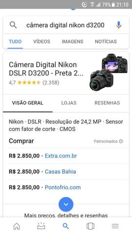Câmera profissional novíssima - Foto 6