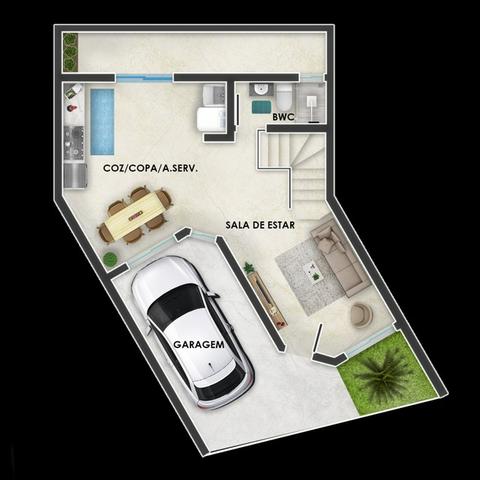 Entrada 80.000 + Parcelas - Duplex Centro Palhoça - Oportunidade! - Foto 4