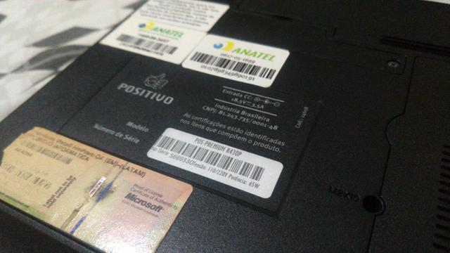 Vendo Notebook Positivo