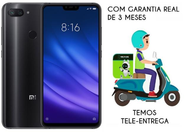 Xiaomi Mi 8 Lite Preto, Global, Novo Lacrado, Garantia e Nota fiscal