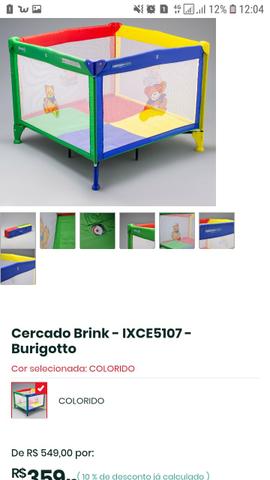 Cercadinho de bebê