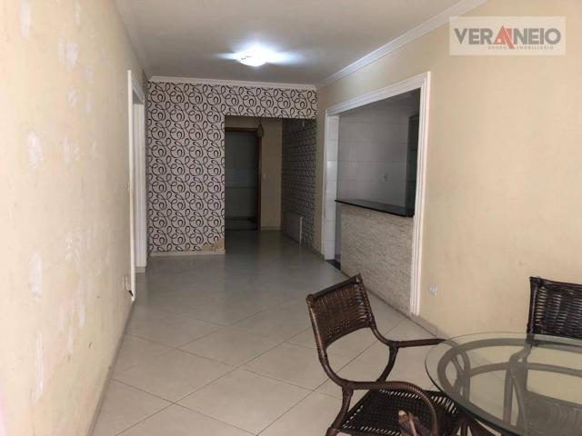 Apartamento com 2 dormitórios para alugar, 99 m² por R$ 3.100,00/mês - Canto do Forte - Pr - Foto 14