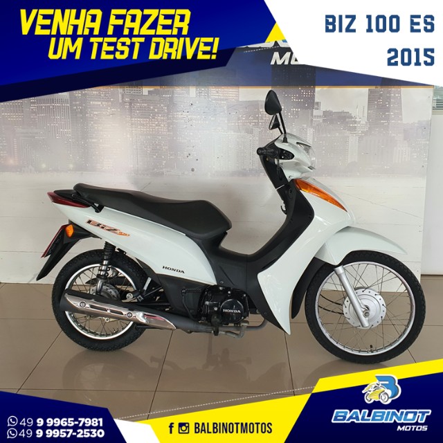 BIZ 100 ES 2015 BRANCA