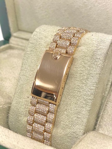 Rolex Day Date Presidente Ouro 18k com Diamantes - Foto 4