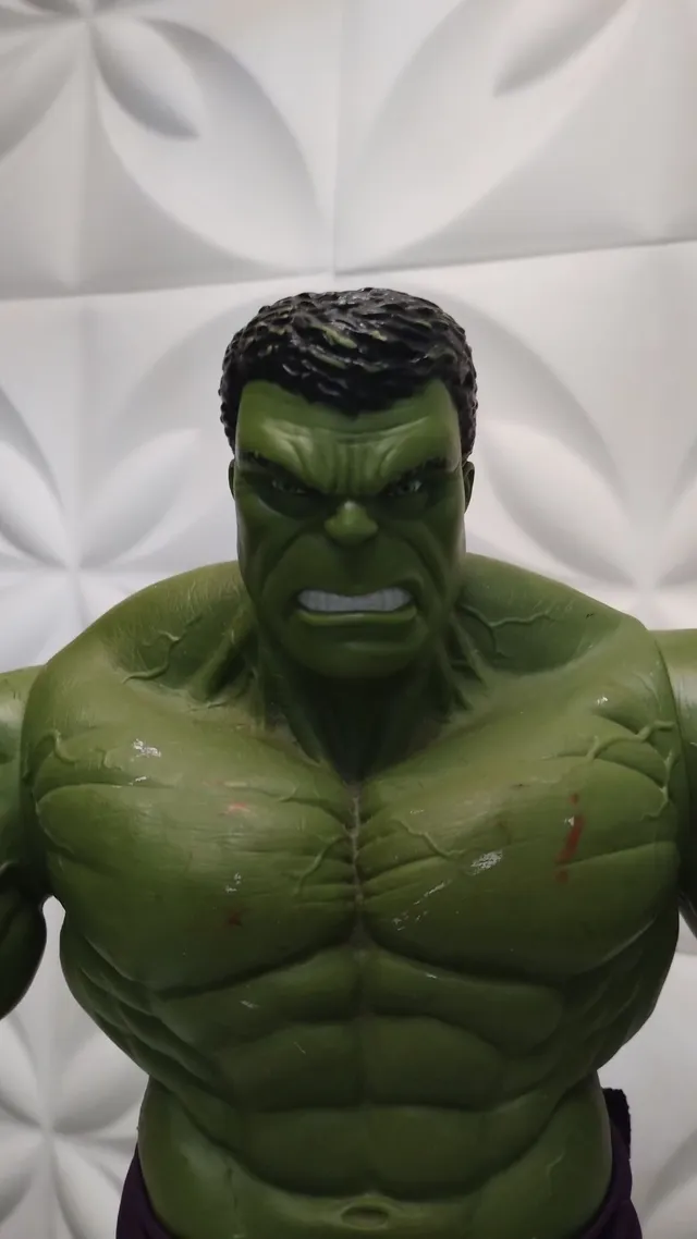 Boneco Hulk Marvel Endgame - Articulado 50 Cm Mimo Filme