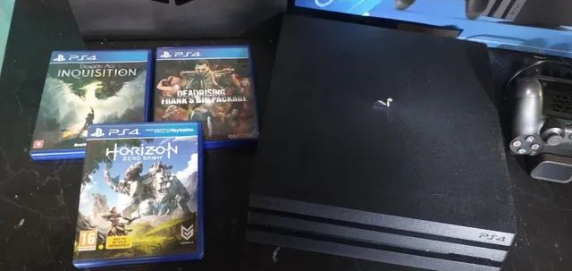 Ps4 pro 2 CONTROLES 1t memória semi novo 3 jogos - Videogames -  Altinópolis, Governador Valadares 1229196613