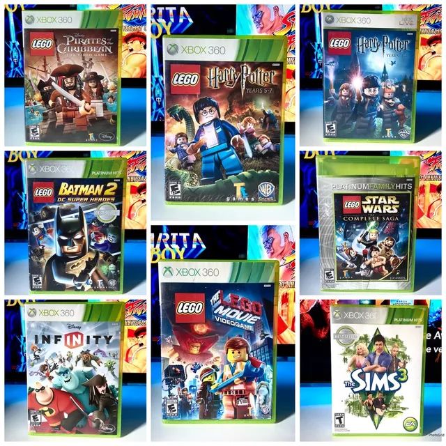 jogos xbox 360 semi-novos infantil - Videogames - Cidade Nova