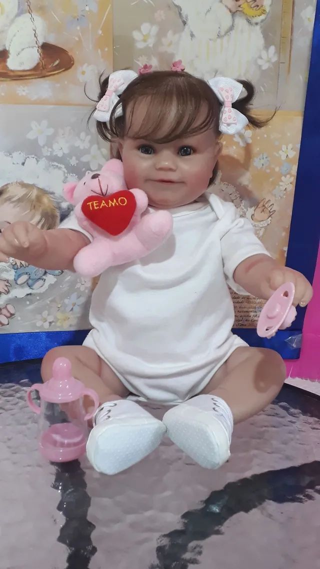 Boneca Bebê Reborn Julinha