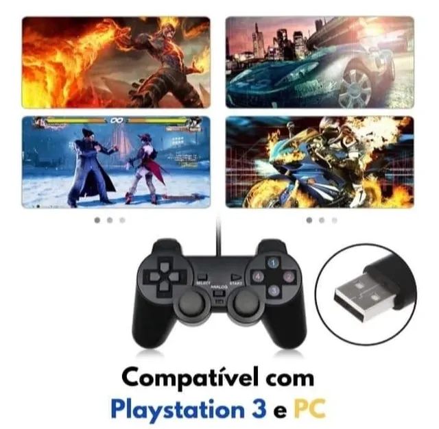 Como INSTALAR Controle de Playstation 3 no Pc/Notebook Fácil em