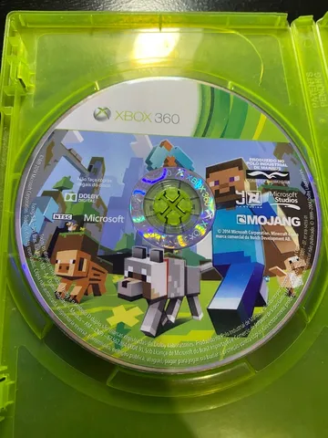 Xbox 360 minecraft eng usado jogo de marcação - AliExpress
