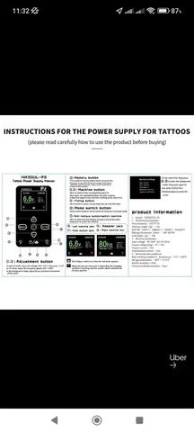 Fonte de alimentação tattoo  - Foto 4
