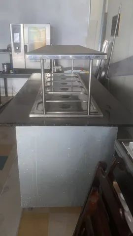 Buffet Frio Self Service - 6GNs ou 12 de 1/2 com pista - Foto 5
