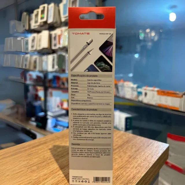 Caneta Touch Para Celular Tablet Android IOS TOMATE MIP-005 - Apple Pencil Linha Premium - Foto 3